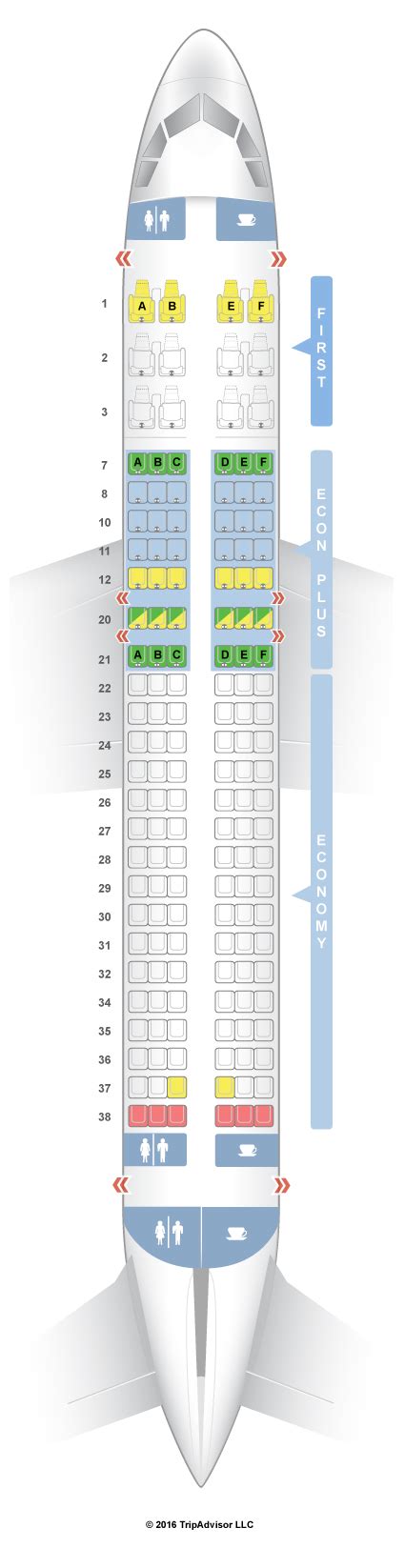 seatguru united|Seat map of United Airbus A320 aircraft.